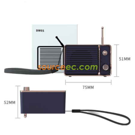 禮品訂造復古風藍牙音響紀念品