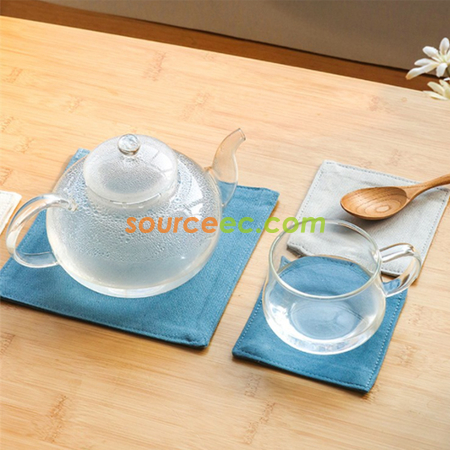 禮品訂造帆布杯墊/隔熱墊紀念品