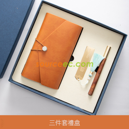 禮品訂造筆記本套裝 (筆記本+筆+書籤)紀念品
