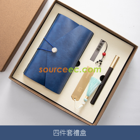 禮品訂造筆記本套裝 (筆記本+筆+書籤 + USB手指)紀念品