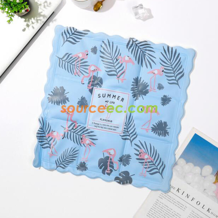 禮品訂造方形冰晶墊紀念品
