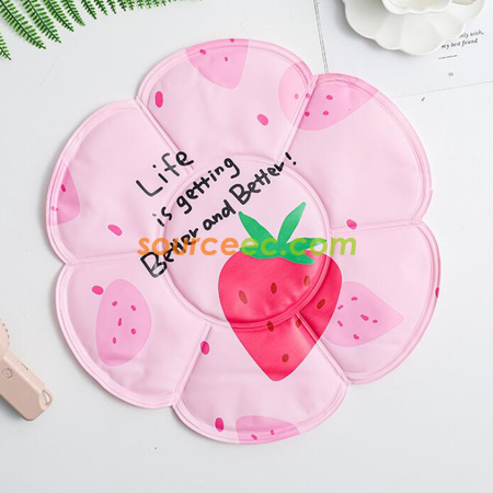 禮品訂造卡通冰晶坐墊紀念品