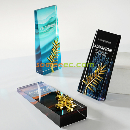 禮品訂造水晶獎座紀念品