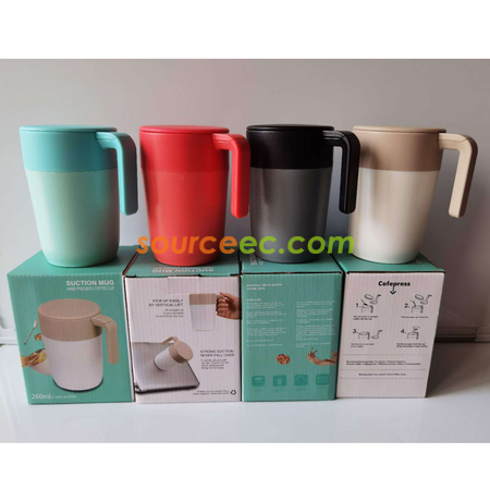 禮品訂造濾網咖啡茶不倒杯紀念品