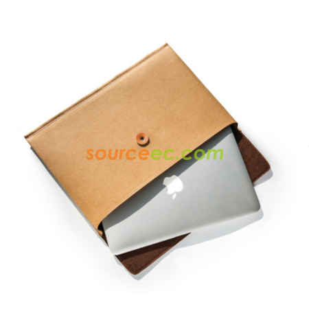 禮品訂造牛皮紙平板電腦袋紀念品