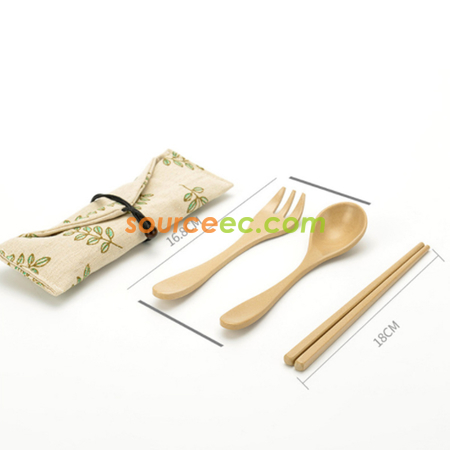 禮品訂造稻殼餐具套裝紀念品