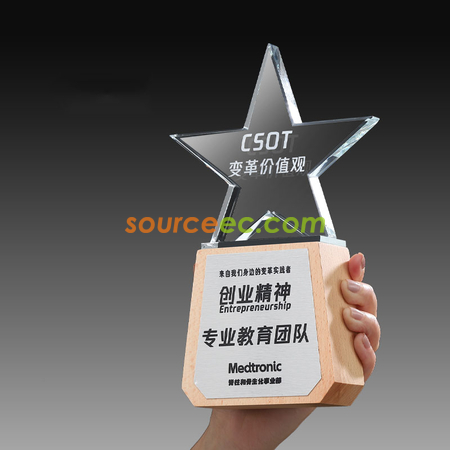 禮品訂造水晶獎座紀念品