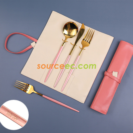 禮品訂造不銹鋼餐具套裝紀念品