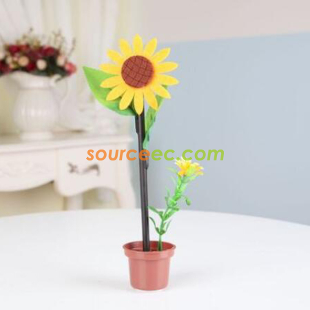 禮品訂造迷你花盤廣告筆紀念品