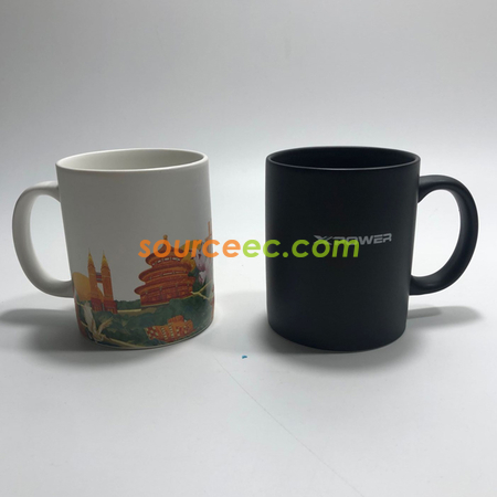 禮品訂造啞光陶瓷杯紀念品