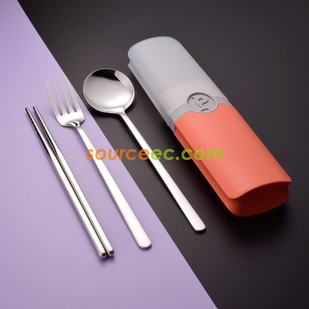 禮品訂造不銹鋼餐具套裝紀念品