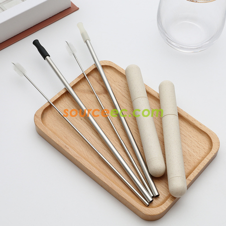 禮品訂造不銹鋼折疊吸管紀念品