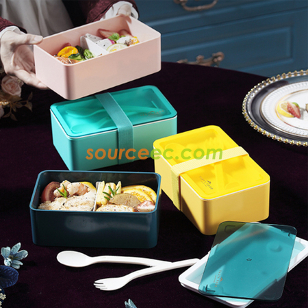 禮品訂造長方形便當盒紀念品