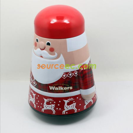 禮品訂造聖誕老人禮品罐紀念品