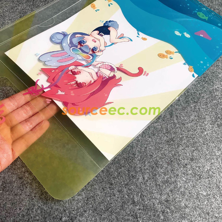 禮品訂造可撕L型文件夾紀念品
