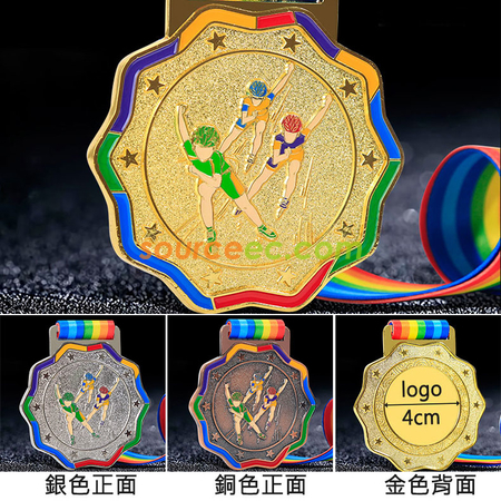 禮品訂造滑冰金屬獎牌紀念品紀念品