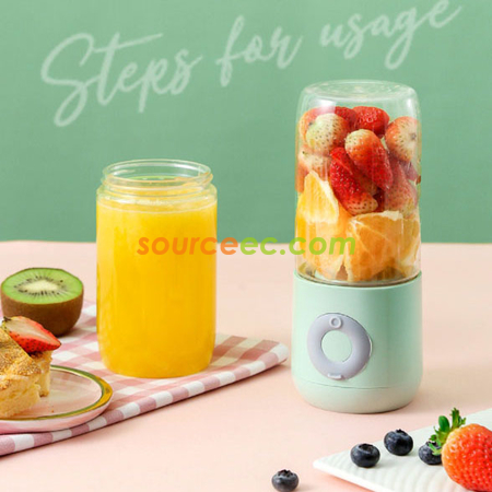 禮品訂造500ML 便攜USB充電榨汁杯紀念品