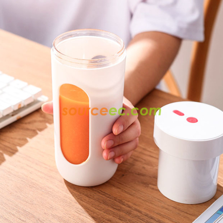 禮品訂造300ML 便攜USB充電榨汁杯紀念品