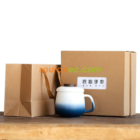 禮品訂造泡茶陶瓷杯紀念品