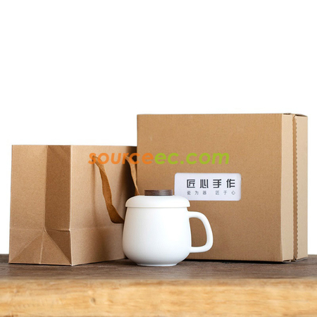禮品訂造泡茶陶瓷杯紀念品