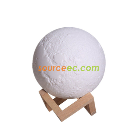禮品訂造3D月球夜燈加濕器紀念品