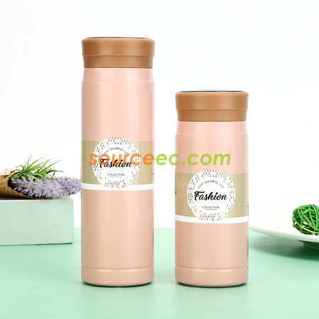 禮品訂造200ML 智慧真空保溫杯便攜小容量口袋杯情侶可愛杯子時尚禮品杯紀念品
