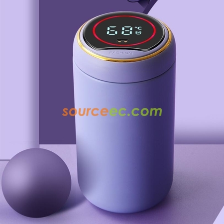 禮品訂造磁吸式充電智能保溫杯紀念品