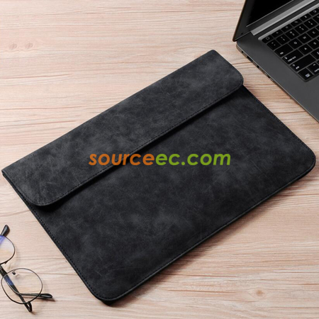 禮品訂造磨砂超薄仿皮手提電腦包紀念品