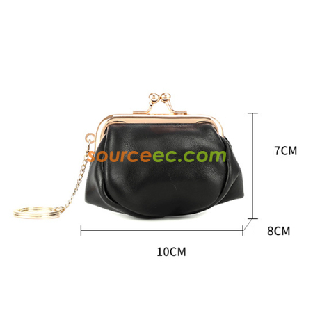 禮品訂造油蠟牛皮零錢包紀念品