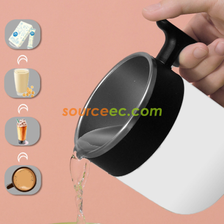 禮品訂造磁力熱感自動攪拌杯紀念品