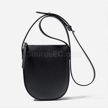 禮品訂造真皮單肩水桶包紀念品