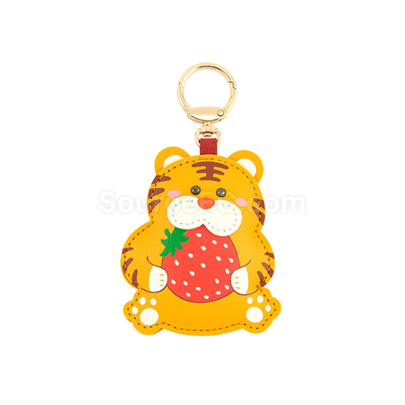 禮品訂造萌虎鑰匙扣紀念品