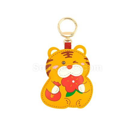禮品訂造萌虎鑰匙扣紀念品