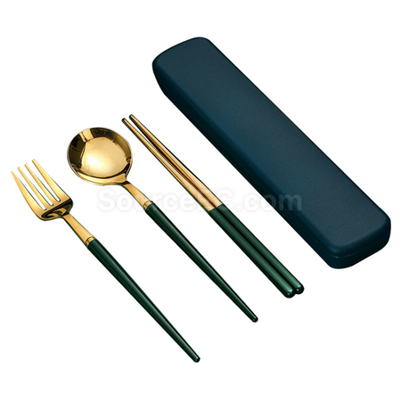 禮品訂造不鏽鋼餐具套裝紀念品