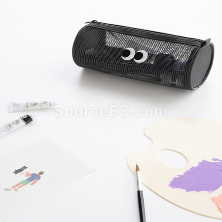 禮品訂造可愛卡通網眼筆袋紀念品