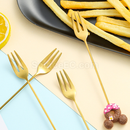 禮品訂造咖啡勺叉套裝紀念品