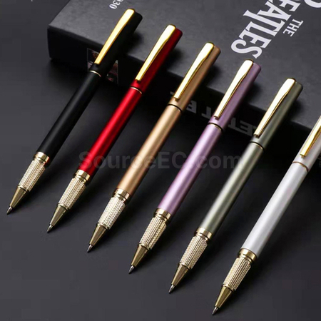 禮品訂造高檔彩漆中性簽字筆紀念品