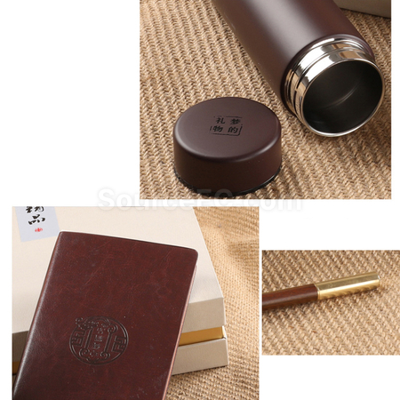 禮品訂造商務保溫杯筆記本套裝紀念品