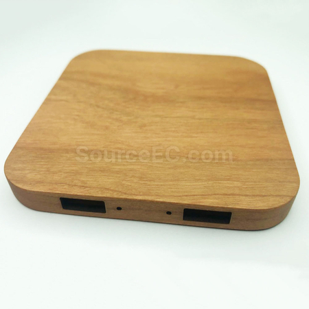 禮品訂造環保竹木無線充電器紀念品