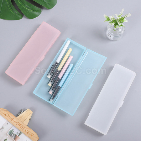 禮品訂造簡約彩色文具收納盒紀念品