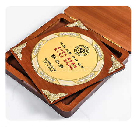 禮品訂造可折疊木質獎牌紀念品