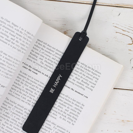 禮品訂造牛皮復古書簽紀念品