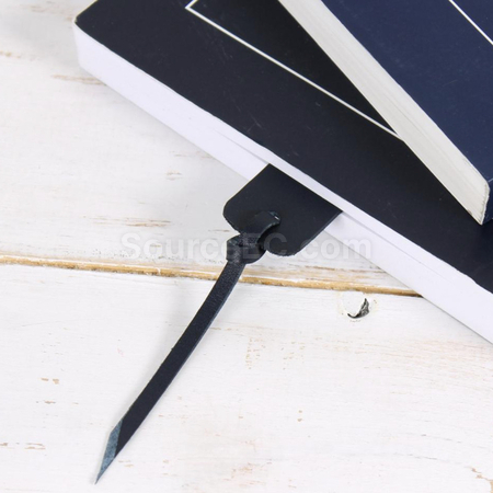 禮品訂造牛皮復古書簽紀念品