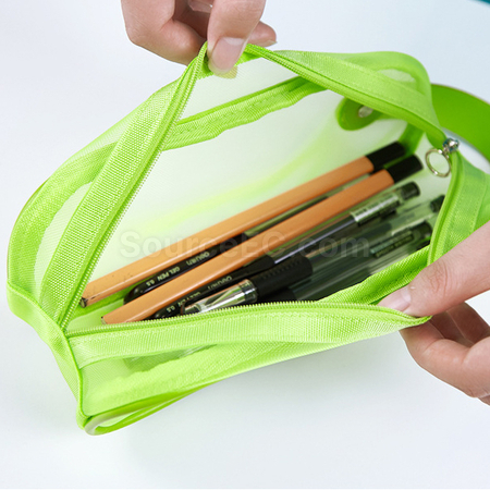 禮品訂造網紗手提筆袋紀念品