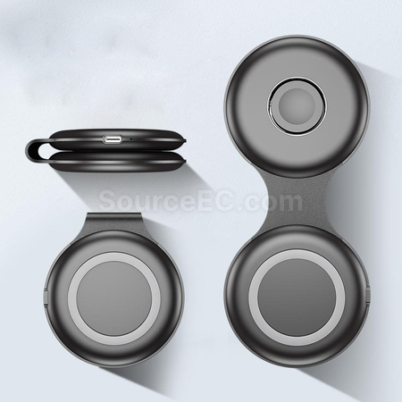 禮品訂造折疊三合一磁吸無線充紀念品