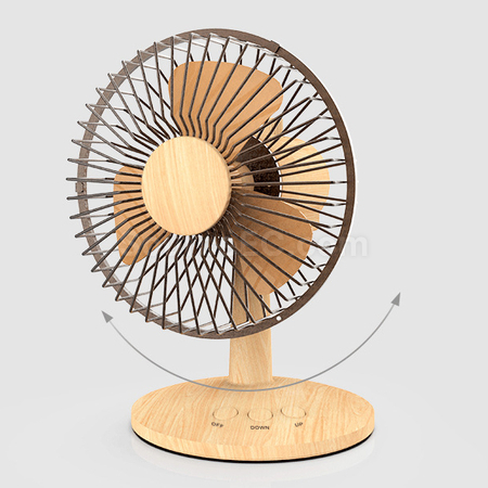 禮品訂造木紋迷你風扇紀念品