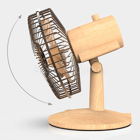 禮品訂造木紋迷你風扇紀念品