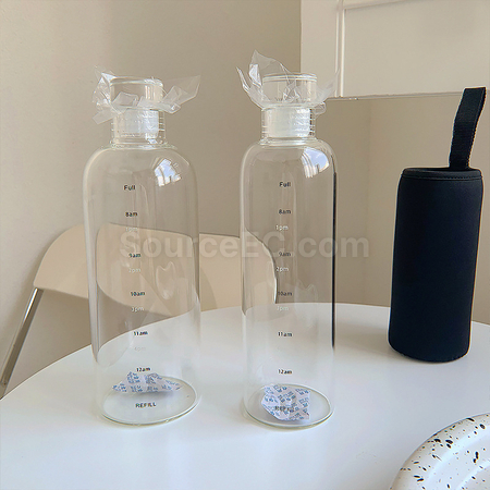禮品訂造時間刻度玻璃樽紀念品