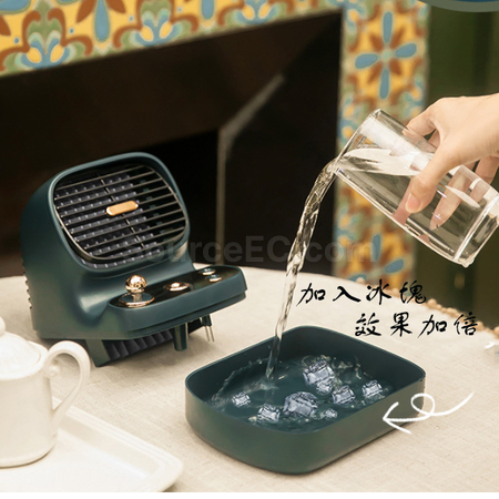 禮品訂造復古噴霧風扇紀念品