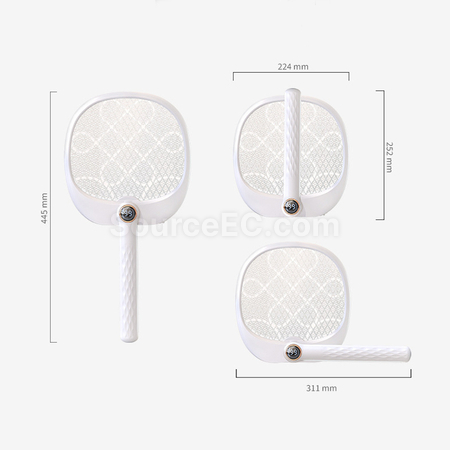 禮品訂造摺疊USB充電電蚊拍紀念品